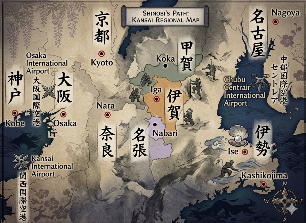Ninja Travel: A Guide to Shinobi Sites in Japan - Shinobi-Arts